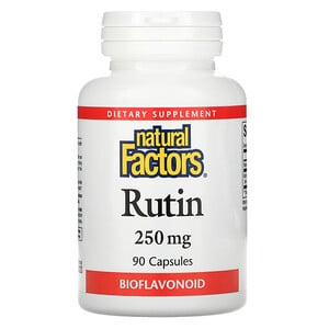 Rutin, 250 mg, 90 Capsules - Natural Factors