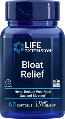 Bloat Relief, 60 Softgels - Life Extension