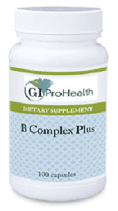 B Complex Plus (100 capsules) - GI Prohealth