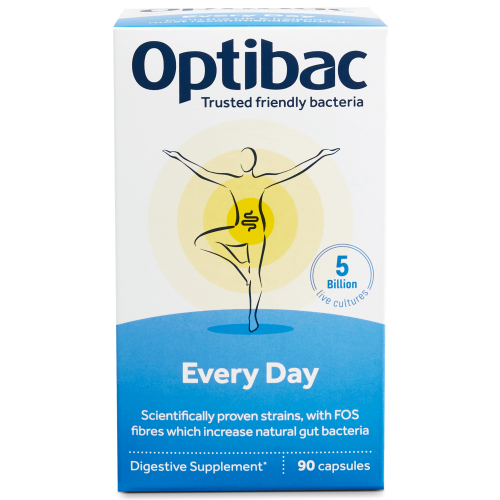 Every Day Probiotic + FOS, 90 capsules - OptiBac