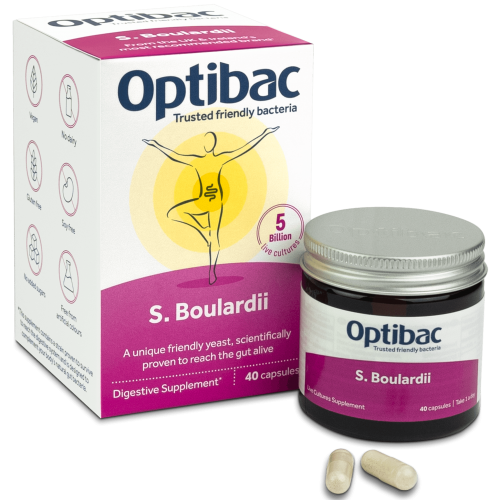 Saccharomyces Boulardii 40 capsules - OptiBac