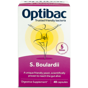 Saccharomyces Boulardii 40 capsules - OptiBac