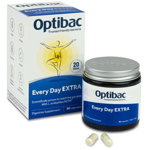Every Day EXTRA Vegan Probiotic, 90 capsules - OptiBac