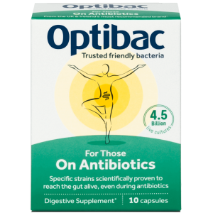 Probiotics For Those On Antibiotics, 10 capsules - OptiBac