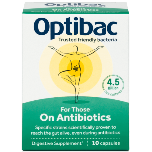 Probiotics For Those On Antibiotics, 10 capsules - OptiBac