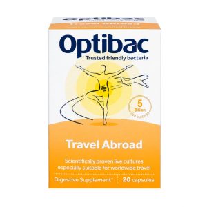 Probiotics For travelling abroad, 20 capsules - OptiBac