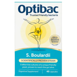 Saccharomyces Boulardii 40 capsules - OptiBac