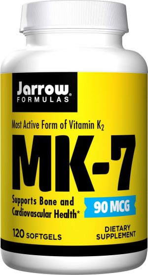 MK-7 (Vitamin K2) 90mcg 120 Softgels - Jarrow Formulas