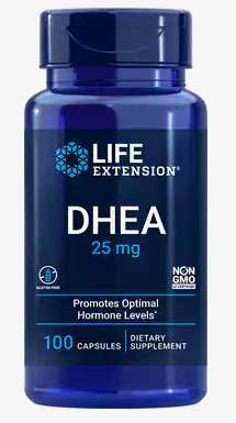 DHEA 25mg 100 caps by Life Extension