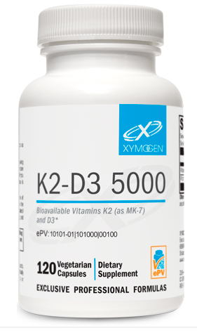 K2-D3 5000 120 Capsules - Xymogen *SOI*