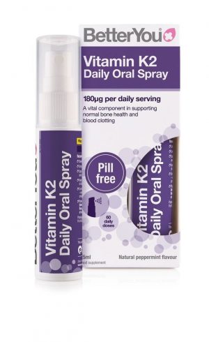 Vitamin K2 Daily Oral Spray 180ug 25ml - BetterYou