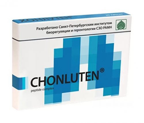 Lung and Bronchial Mucosa Bioregulator (Chonluten®) 20 Capsules