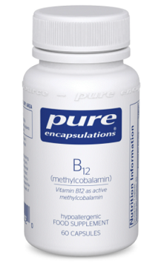B12 (methylcobalamin) 60 capsules - Pure Encapsulations