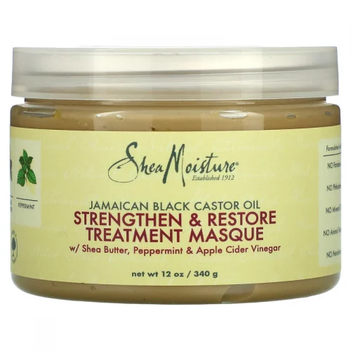 Jamaican Black Castor Oil, Strengthen & Restore Treatment Masque, 12 oz (340g) - SheaMoisture