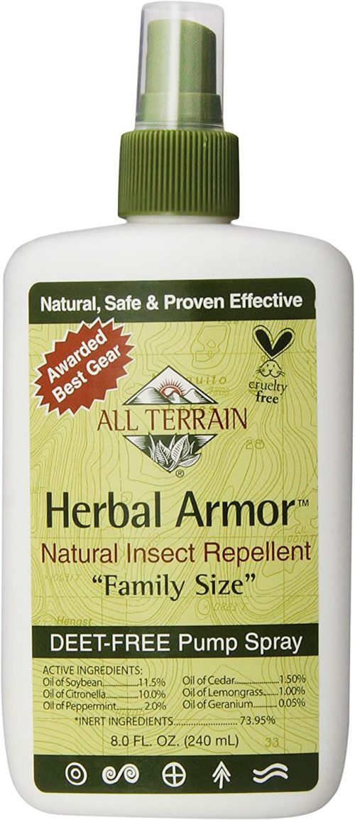 Herbal Armor Natural Insect Repellent, Deet-Free, 240 ml - All Terrain