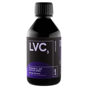 LVC3 Liposomal Vitamin C, D3, K2 + Zinc (250ml) - lipolife