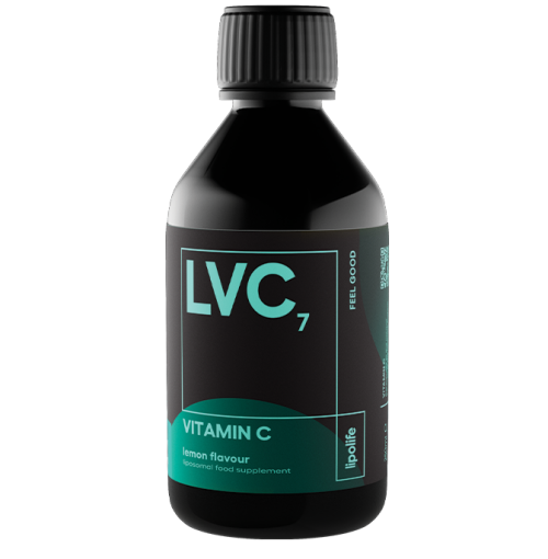 LVC7 Liposomal Vitamin C (Lemon Flavour) Ethanol-free, 250ml – Lipolife