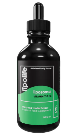 LVD1 – Liposomal Vitamin D3 K2 (Cherry & Vanilla) 60ml – Lipolife