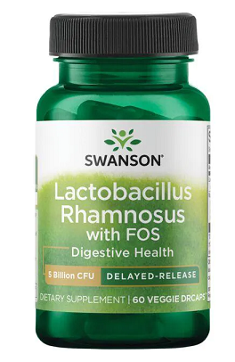 Lactobacillus Rhamnosus with FOS (60 capsules) - Swanson