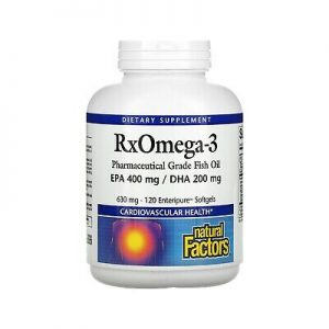 Rx Omega-3, 600 mg, 120 Enteripure Softgels - Natural Factors