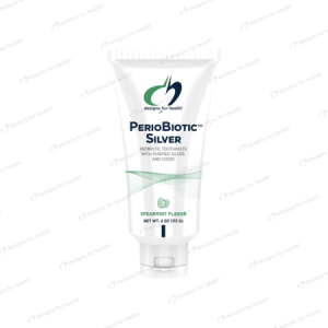 PerioBiotic Silver (Spearmint flavour) Toothpaste - Designs for Health