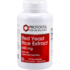 Red Yeast Rice Extract 90 vegcaps - Protocol For Life Balance