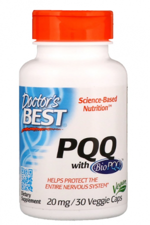 PQQ with BioPQQ 20mg - 30 Veggie Caps - Dr's Best