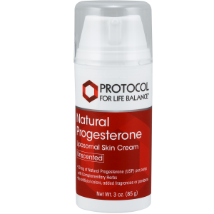 Natural Progesterone Cream 3oz (85g) - Protocol For Life Balance