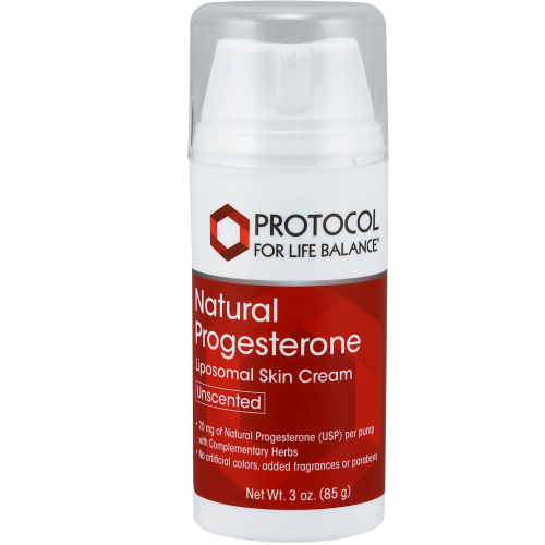 Natural Progesterone Cream 3oz (85g) - Protocol For Life Balance