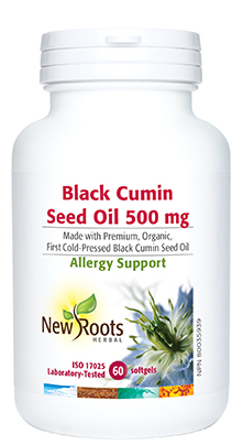 Black Cumin Seed Oil (60 softgels) - New Roots Herbal