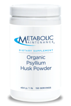 Organic Psyllium Husk Powder (454g) - Metabolic Maintenance