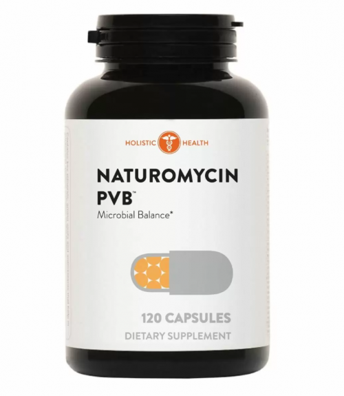 NaturoMycin PVB Microbial Balance 120 caps - Holistic Health (SOI*)