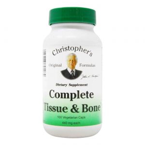 Complete Tissue & Bone, 100 Caps - Christopher's Original Formulas
