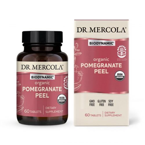 Biodynamic® Organic Pomegranate Peel, 60 Tablets - Dr Mercola