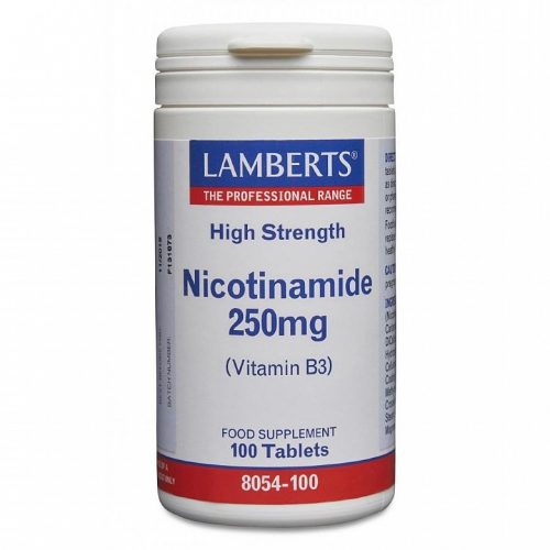 Nicotinamide (Vitamin B3) 250mg - 100 Tablets - Lamberts