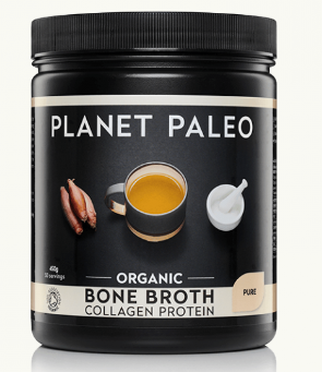 Organic Bone Broth Collagen Protein 450g – Planet Paleo
