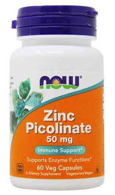 Zinc Picolinate (60 Capsules) - Now Foods