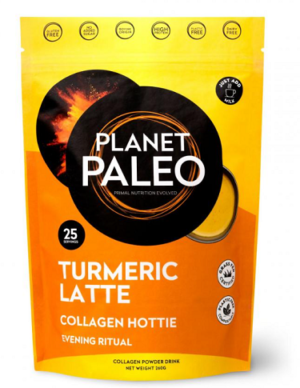 Turmeric Latte Collagen Hottie 260g - Planet Paleo