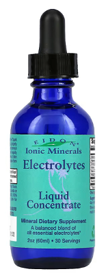 Electrolytes Liquid Concentrate, 2 oz (60 ml) - Eidon Mineral Supplements