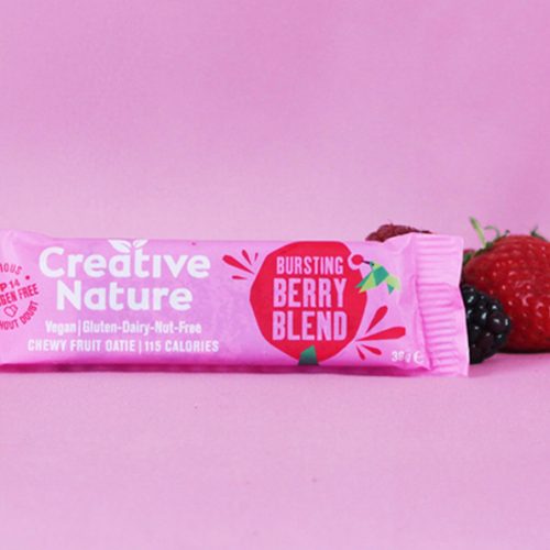 Bursting Berry Blend Oatie 38g Bar x 20 - Creative Nature