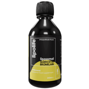 LQB1 Liposomal Quercetin and Bromelain (240 ml) - Lipolife