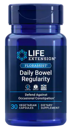 FLORASSIST Daily Bowel Regularity (30 capsules) - Life Extension