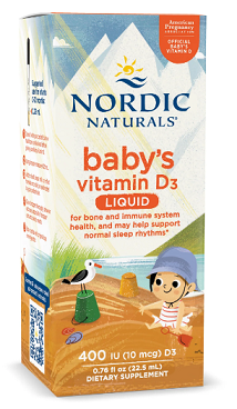 Baby's Vitamin D3 (22.5ml) 400iu - Nordic Naturals