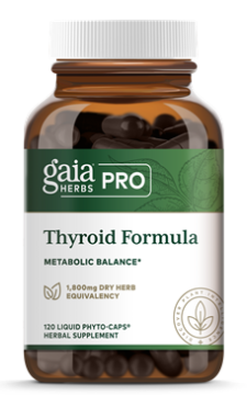 Thyroid Formula (120 Caps) - Gaia Herbs
