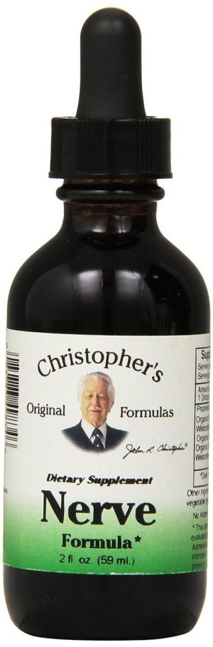 Nerve Formula, 2 fl oz (59 ml) - Christopher's Original Formulas