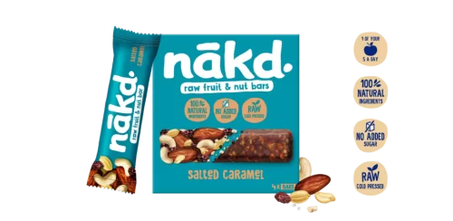 Salted Caramel Nakd 18 x 35g Bar (CASE of 18) - Nakd