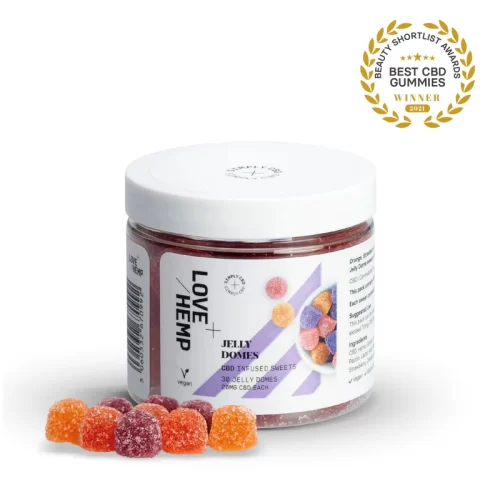 CBD Jelly Domes/Gummies 600mg (30 sweets) - Love Hemp