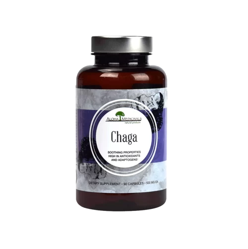 Pure Chaga 90 Capsules  - Aloha Medicinals