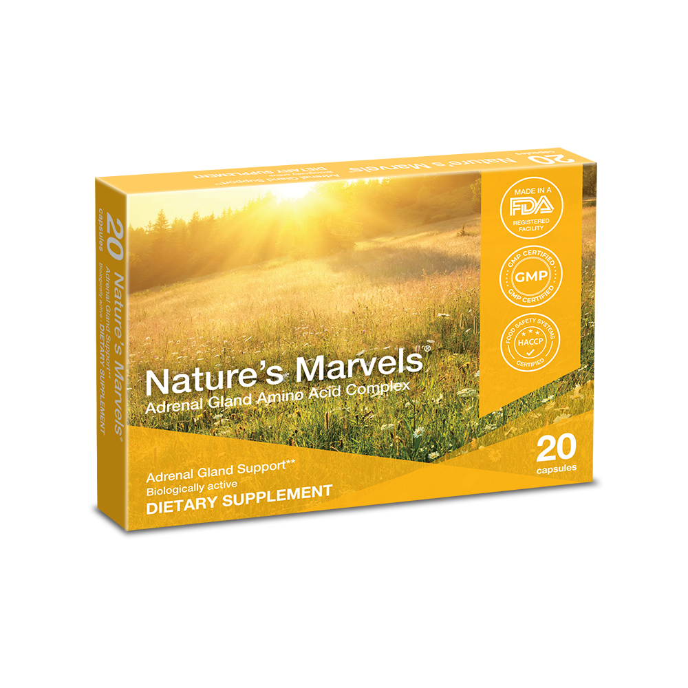 Nature's Marvels Adrenal Gland Support (20 Capsules) | Nature's Fix