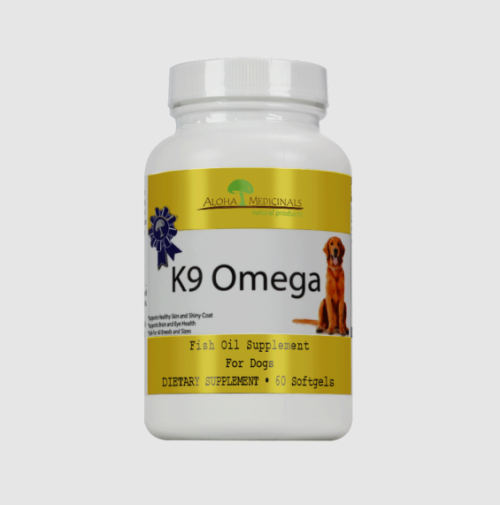 K9 Omega, Fish Oil for Dogs - 60 Softgels - Aloha Medicinals